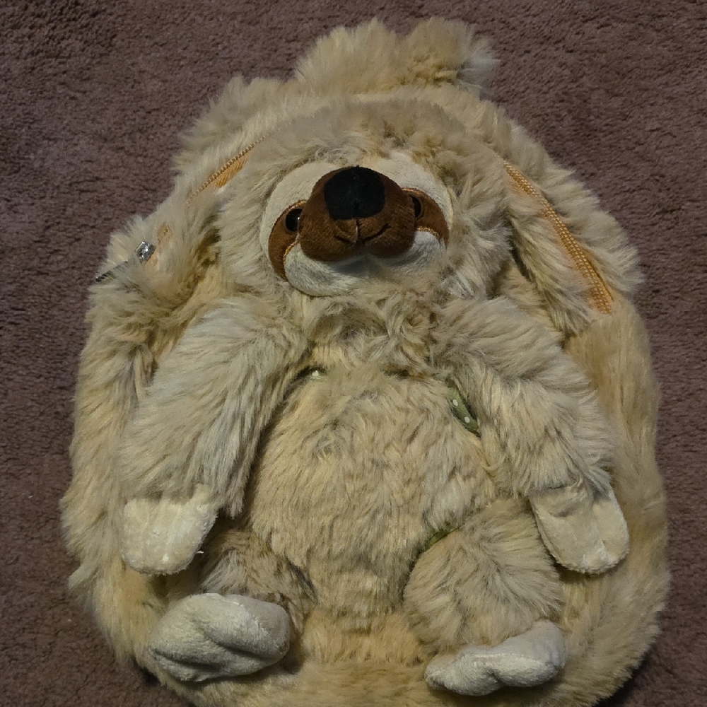 Plush Sloth Childs Play Backpack